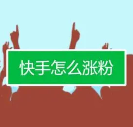 代刷网快手刷活粉