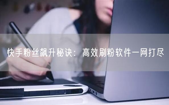 快手粉丝飙升秘诀：高效刷粉软件一网打尽