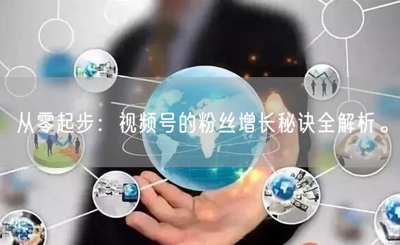 从零起步：视频号的粉丝增长秘诀全解析。