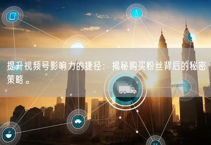 提升视频号影响力的捷径：揭秘购买粉丝背后的秘密策略。