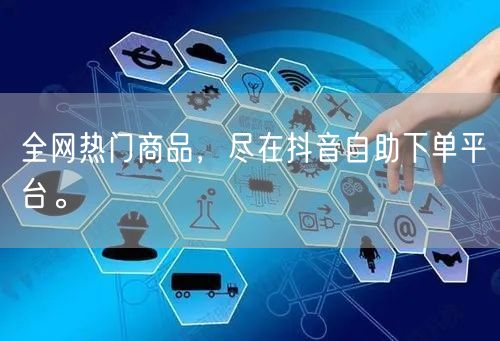 全网热门商品，尽在抖音自助下单平台。