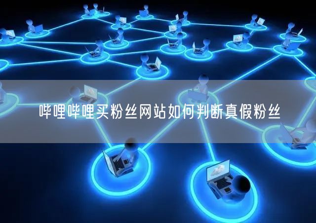 哔哩哔哩买粉丝网站如何判断真假粉丝