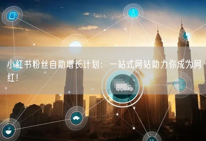小红书粉丝自助增长计划：一站式网站助力你成为网红！