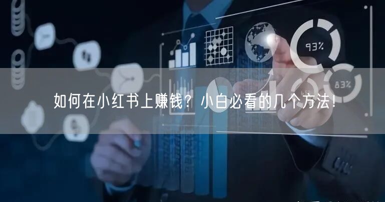 如何在小红书上赚钱？小白必看的几个方法！