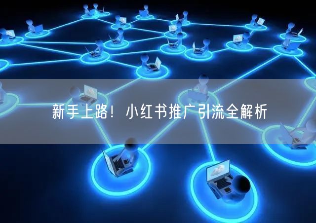 新手上路！小红书推广引流全解析