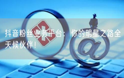 抖音粉丝业务平台：你的明星之路全天候伙伴！